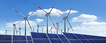 Förnybara energityper sol och vind