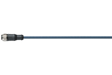 chainflex® anslutningskabel rak M12 x 1, CF.INI CF9
