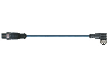 chainflex® förbindelsekabel vinklad M12 x 1, CF.INI CF9