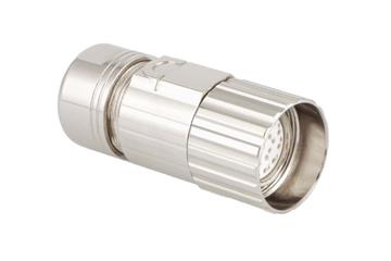 Standard connector, series A, M23 signal plugs, incl. contacts