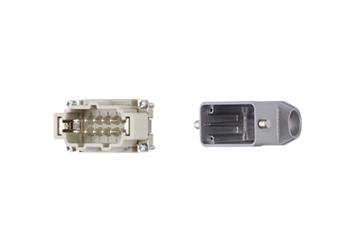 Harting connector set, pin design