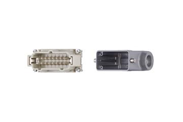 Harting connector set, pin design, incl. contacts