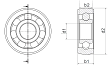 BB-608SO-B180-10-GL technical drawing