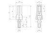 AGLM-06-LC-MS technical drawing