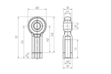 KBLM-06-CL-R technical drawing