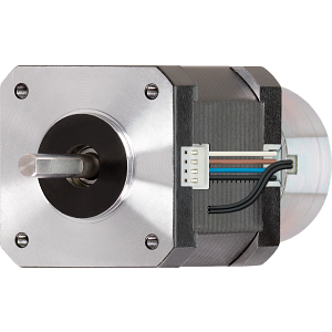 drylin® E stepper motor, stranded wire with JST connector and brake, NEMA17