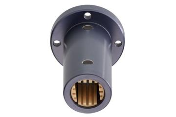 drylin® Q flänslager, rund fläns, tandem