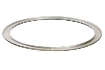 drylin® W dubbelskena WSB, rund, helcirkel