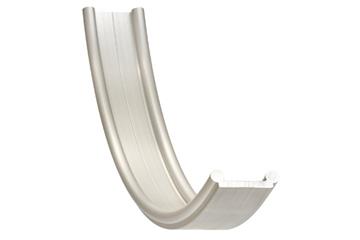 drylin® W dubbelskena WSB, rund, konvex