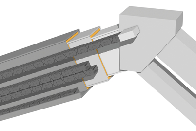Smörjfri lagring med iglidur® halvfabrikat