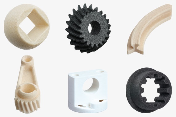 3D-printade komponenter