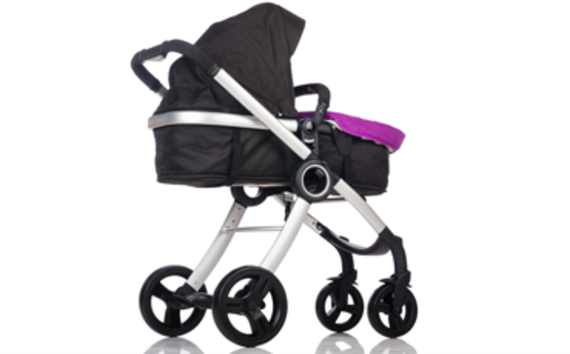 3D-utskrift glidlager på en barnvagn