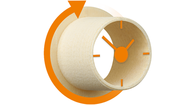 Beräkna livslängden för 3D-printade bussningar