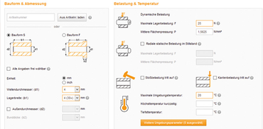 Livslängdsberäknare för glidplattor
