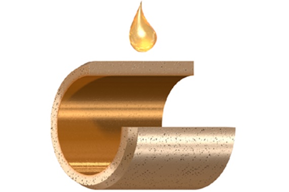 Uppbyggnad sintrad bussning