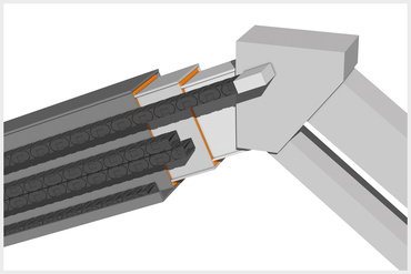 Smörjfri lagring med iglidur® halvfabrikat