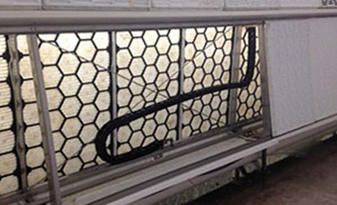 Traverssystem i det vertikala jordbruket