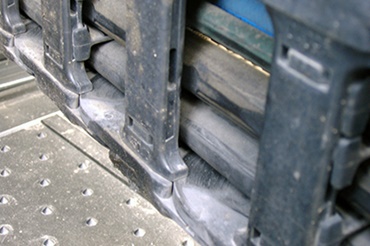 Energitillförselsystem med slitna ledningar