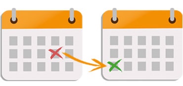 Skjut upp leveransdatum