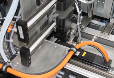 drylin GRW kuggstångsaxlar i provpreparation