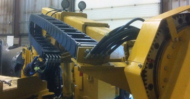 Arbetsplattform för tunnelbyggnation