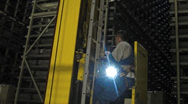 Kedjemontering på natten