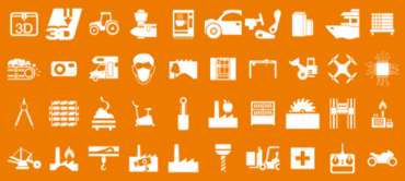 Symboler för igus branscher