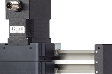 Utskjutande axel med kuggstång drylin® GRW