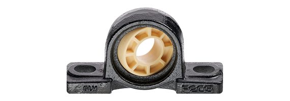 Utbytesinnerring med gjutet stålagerhus