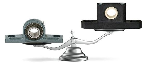 Weight saving of up to 50%