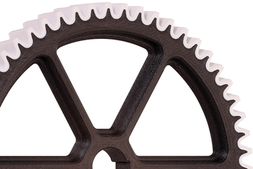 Additiv tillverkning med två komponenter