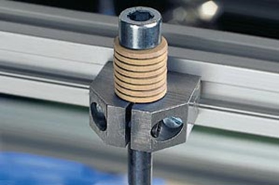 Polysorb tallriksfjädrar i långtidstest