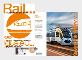 Specifik broschyr om järnvägsteknik