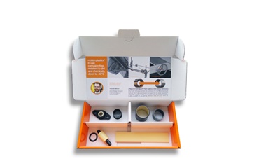 Provlåda för godstransport