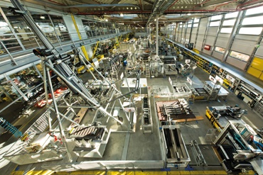 igus testlaboratorium för energitillförselsystem