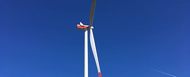 e-loop i vindkraftsanläggningar