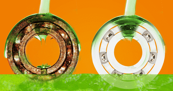 Polymerkullager är kemikaliebeständiga